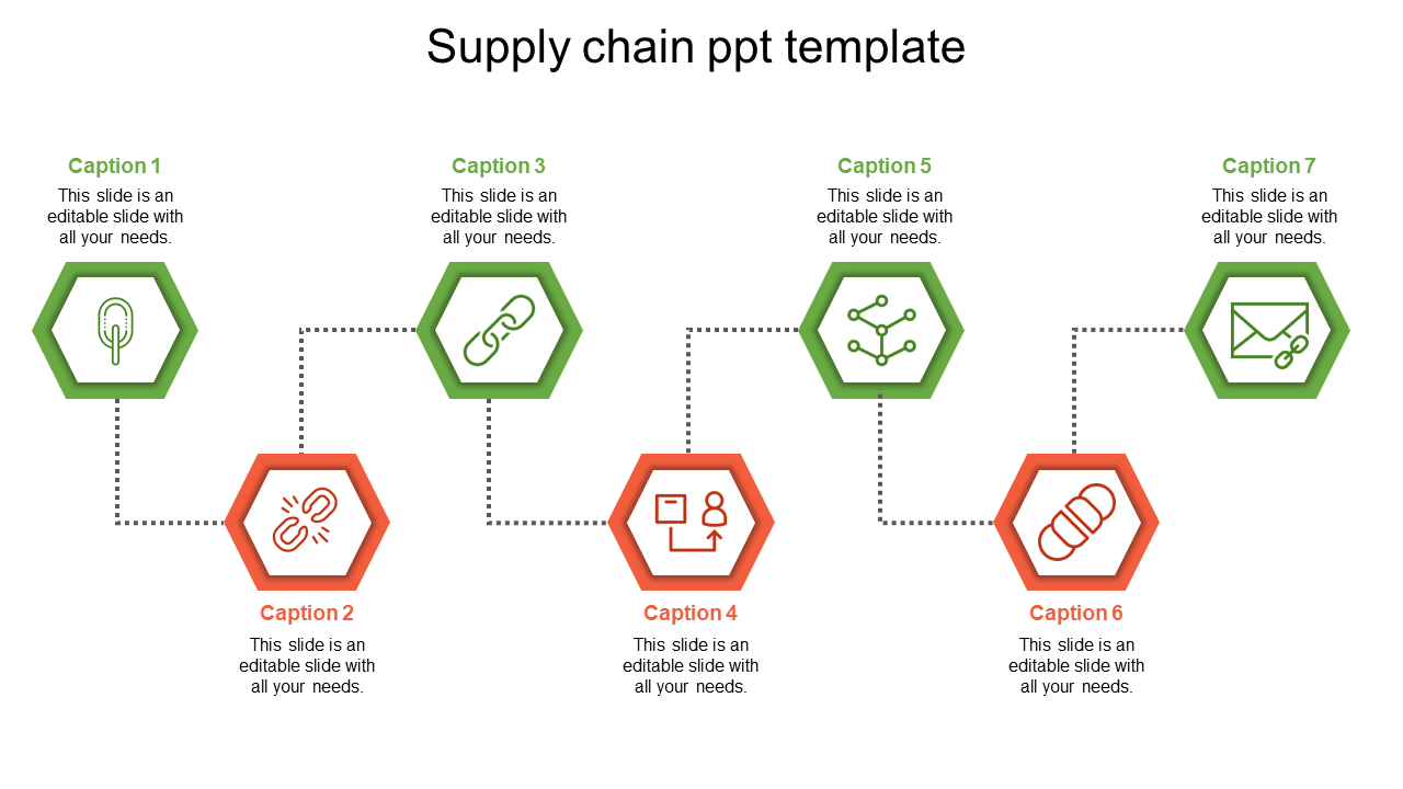 Free - Effective Supply Chain PPT Template Presentation Slide